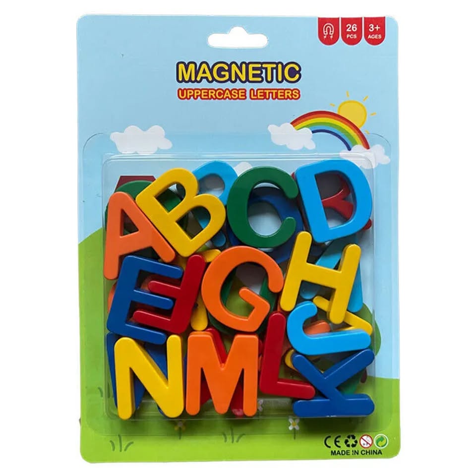 26Pcs Magnetic Uppercase Letters A-Z