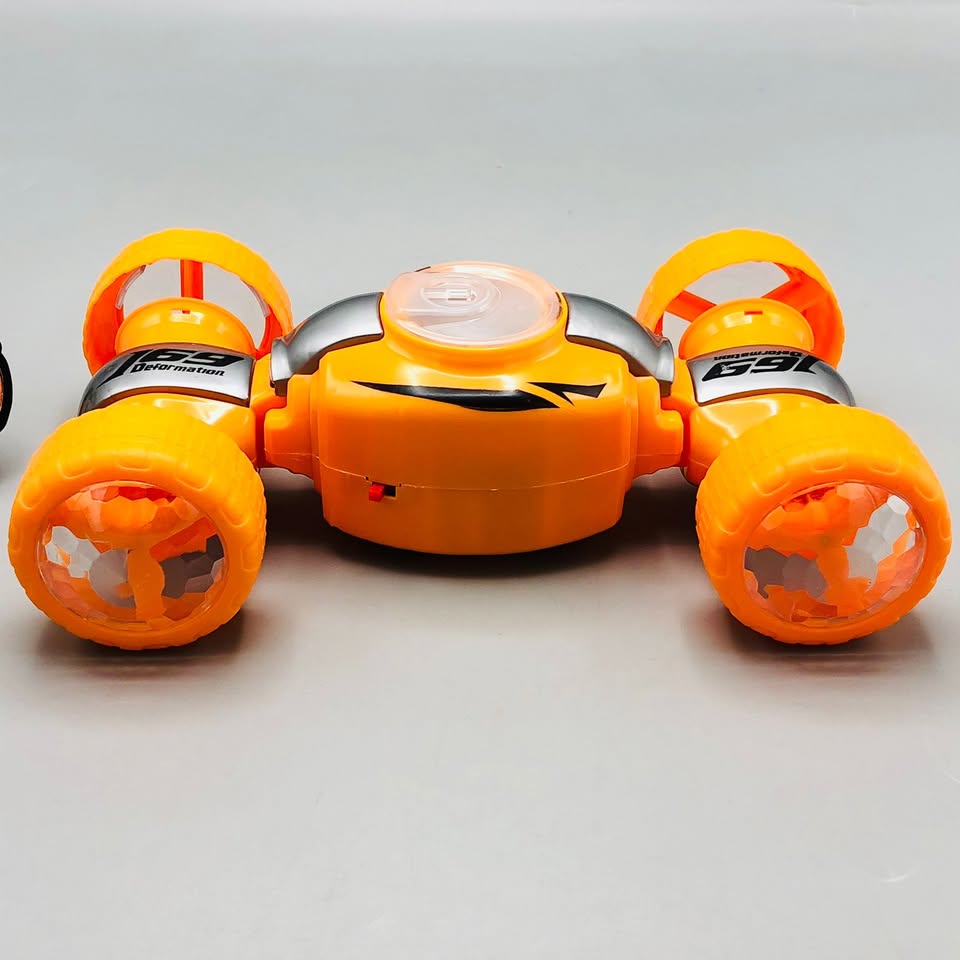 Automatic Deformation Speed Twist Car With Lights