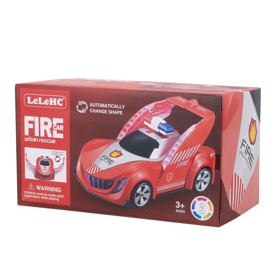 Electric Shape Changing Fire Urban Rescue Car