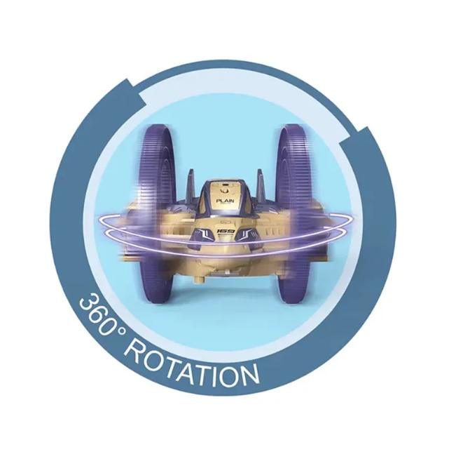 49MHz RC Explore Space Rotating Car With Lights