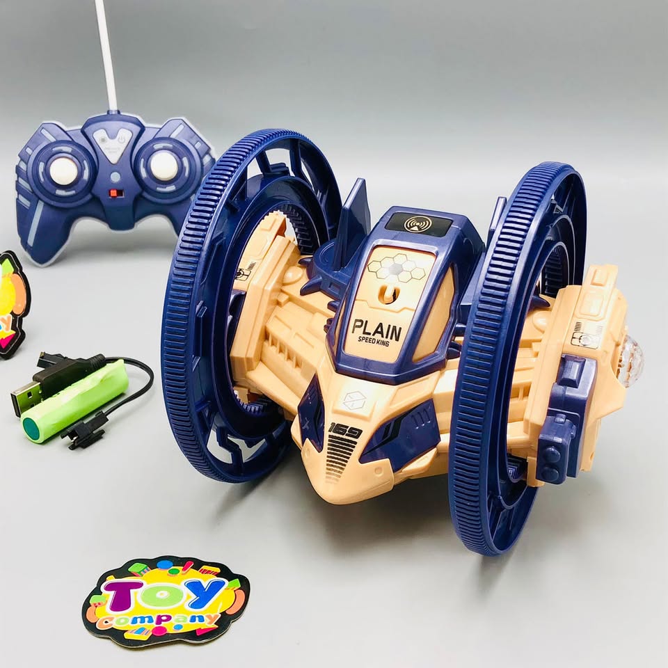 49MHz RC Explore Space Rotating Car With Lights