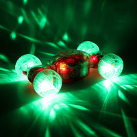 Electric Transparent Gear Stunt Car With Light & Sound