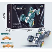 Automatic Deformation Speed Twist Car With Lights