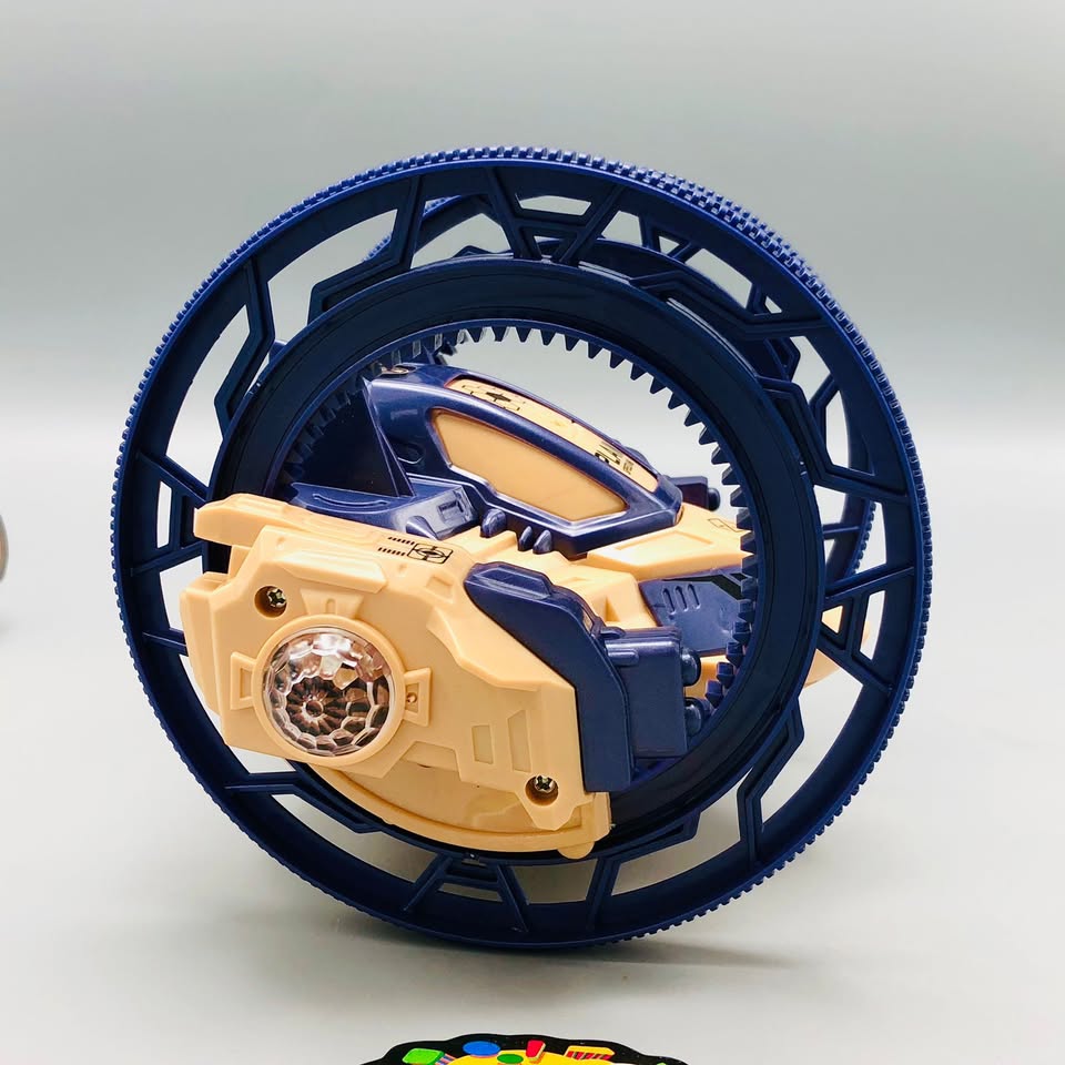 49MHz RC Explore Space Rotating Car With Lights