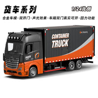 1:24 Diecast 1851 Edition Heavy Container Transport Truck