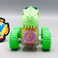1Pc Mini Inertial Colorful Gear 4WD Dinosaur Toy
