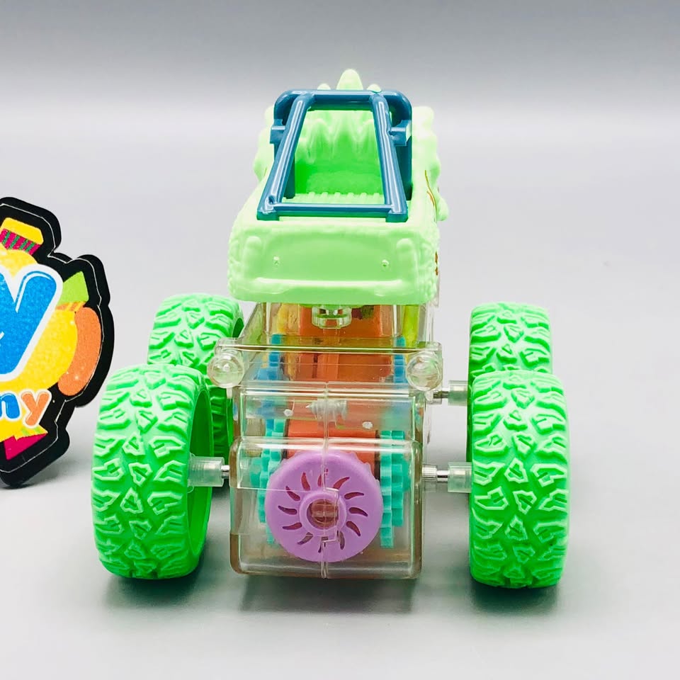 1Pc Mini Inertial Colorful Gear 4WD Dinosaur Toy