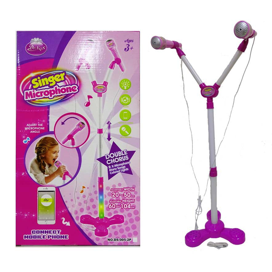 Musical Dual Karaoke Microphone
