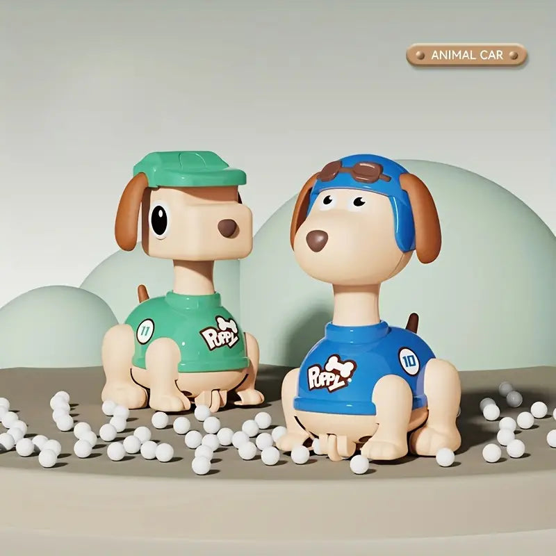1Pc Press & Go Mini Cute Dog - Assortment
