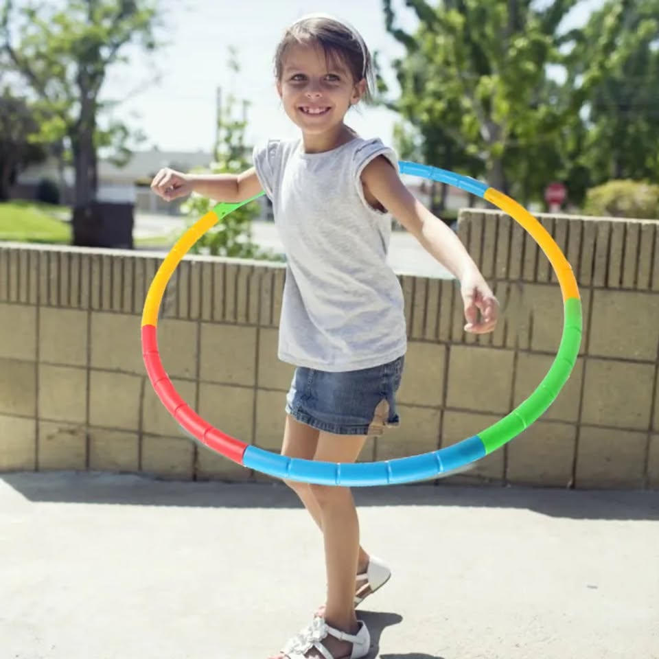 8 Section DIY Children's Hula Hoop Exercise Ring