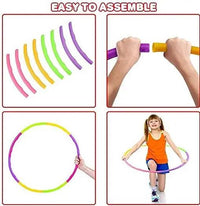 8 Section DIY Children's Hula Hoop Exercise Ring