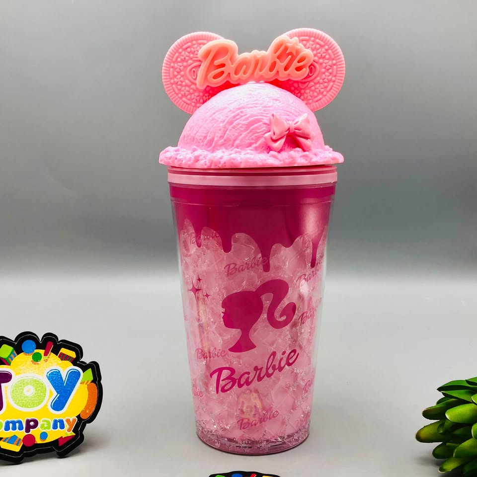 Premium Double-Walled Barbie Tumbler Sipper Water Cup