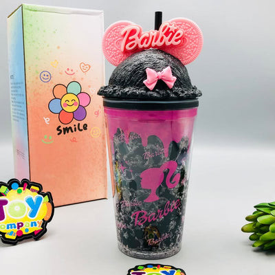 Premium Double-Walled Barbie Tumbler Sipper Water Cup