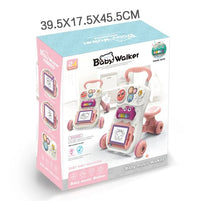 Multi-functional Baby Musical Learner Walker - Pink
