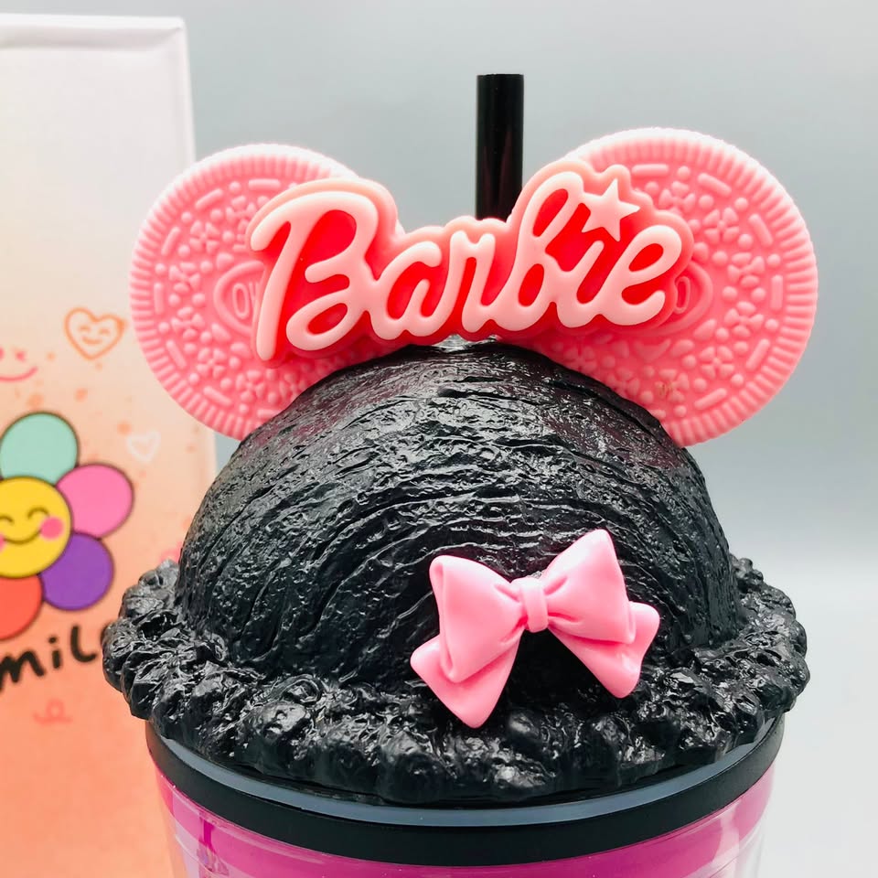 Premium Double-Walled Barbie Tumbler Sipper Water Cup