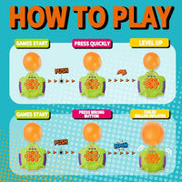 Handheld Quick Push Bubble Balloon Fidget Game