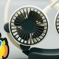 Rechargeable Two Wind Speed Neck Fan