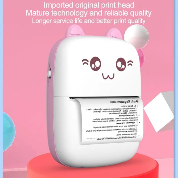 Mini Portable Bluetooth Connectivity Thermal Printer