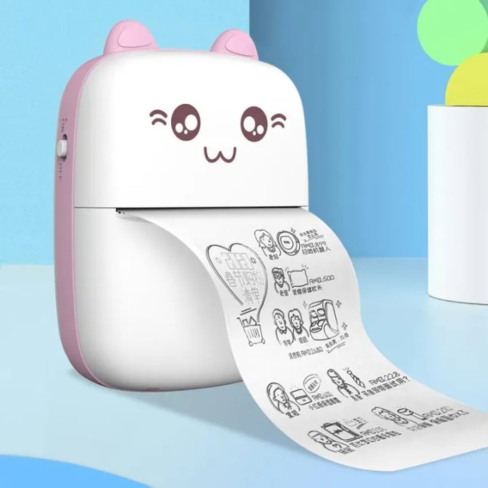 Mini Portable Bluetooth Connectivity Thermal Printer