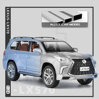 1:24 Diecast Metal Body Lexus LX570