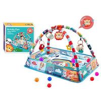 Thumbnail for Multi-Function Baby Activity Gym Happy Ball Pit