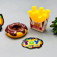 9Pcs Pretend Play Fast Food Cutting Set