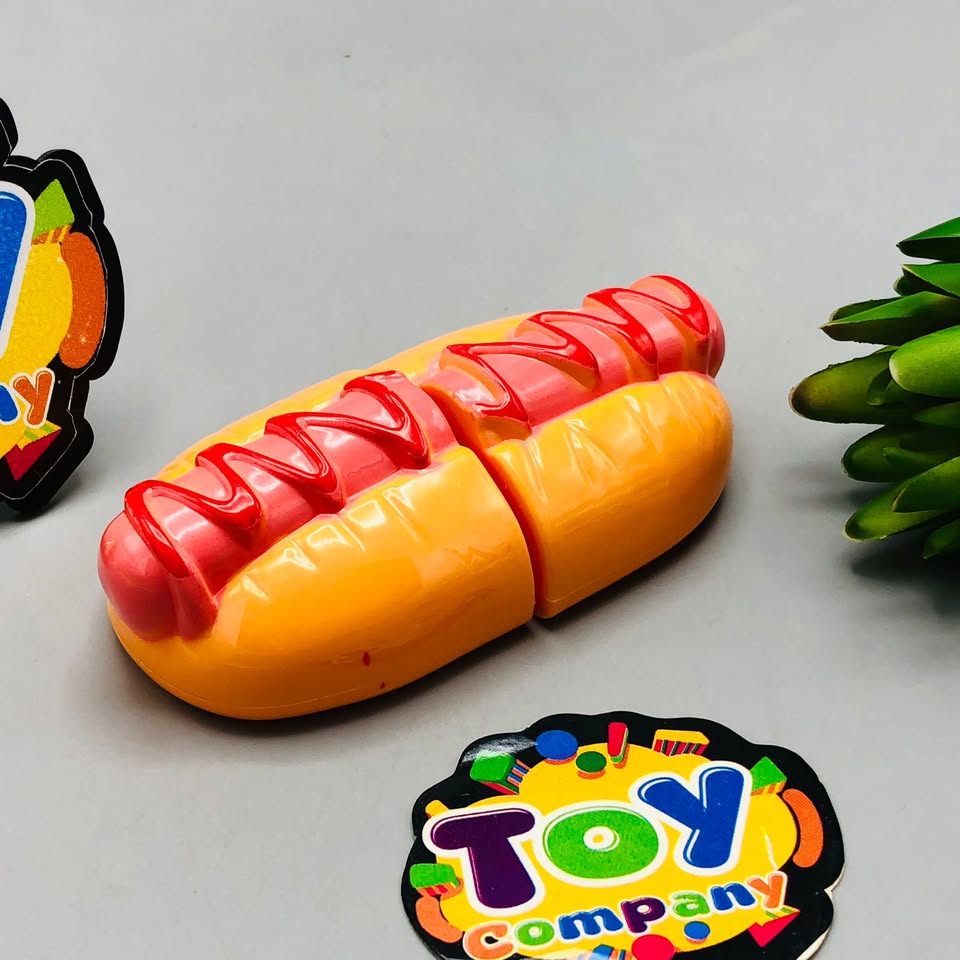 9Pcs Pretend Play Fast Food Cutting Set
