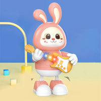 Rabbit Guitarist Cute Musician