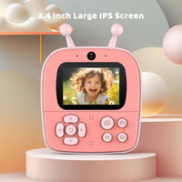 Kids Cute Design Instant Digital Thermal Printing Camera