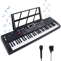 61 Keys Electronic Keyboard Piano With Mic