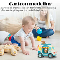 Huanger Inertial Baby Ice-cream Truck Toy
