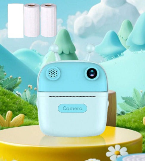 Kids Cute Design Instant Digital Thermal Printing Camera