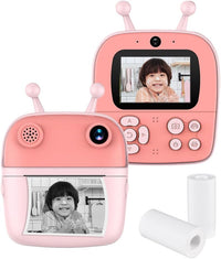 Kids Cute Design Instant Digital Thermal Printing Camera