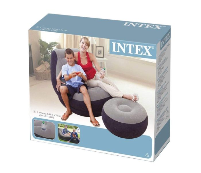 INTEX Inflatable Ultra Lounge Sofa (99 x 130 x 76 cm)