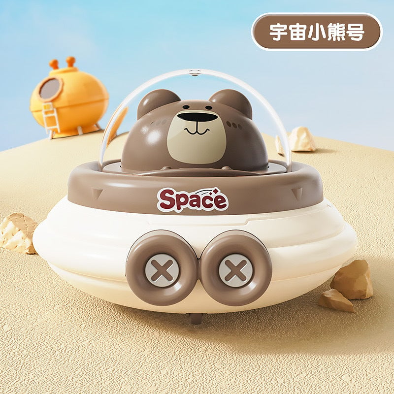 1Pc Mini Press & Go Outer Spaceship - Assortment