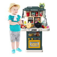 64Pcs Kids Pretend Chef Kitchen Set