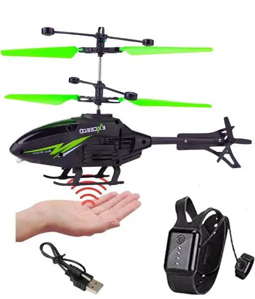 2in1 Watch Control & Hand Sensing Helicopter