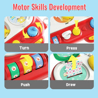 Huanger Manual Baby Puzzle Busy Board