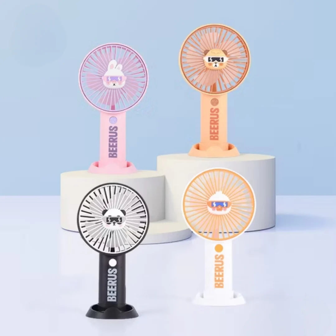 Beerus Rechargeable Mini Handheld & Desktop Fan
