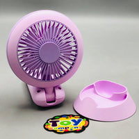 Foldable Three Speed Mini Handheld & Desktop Fan