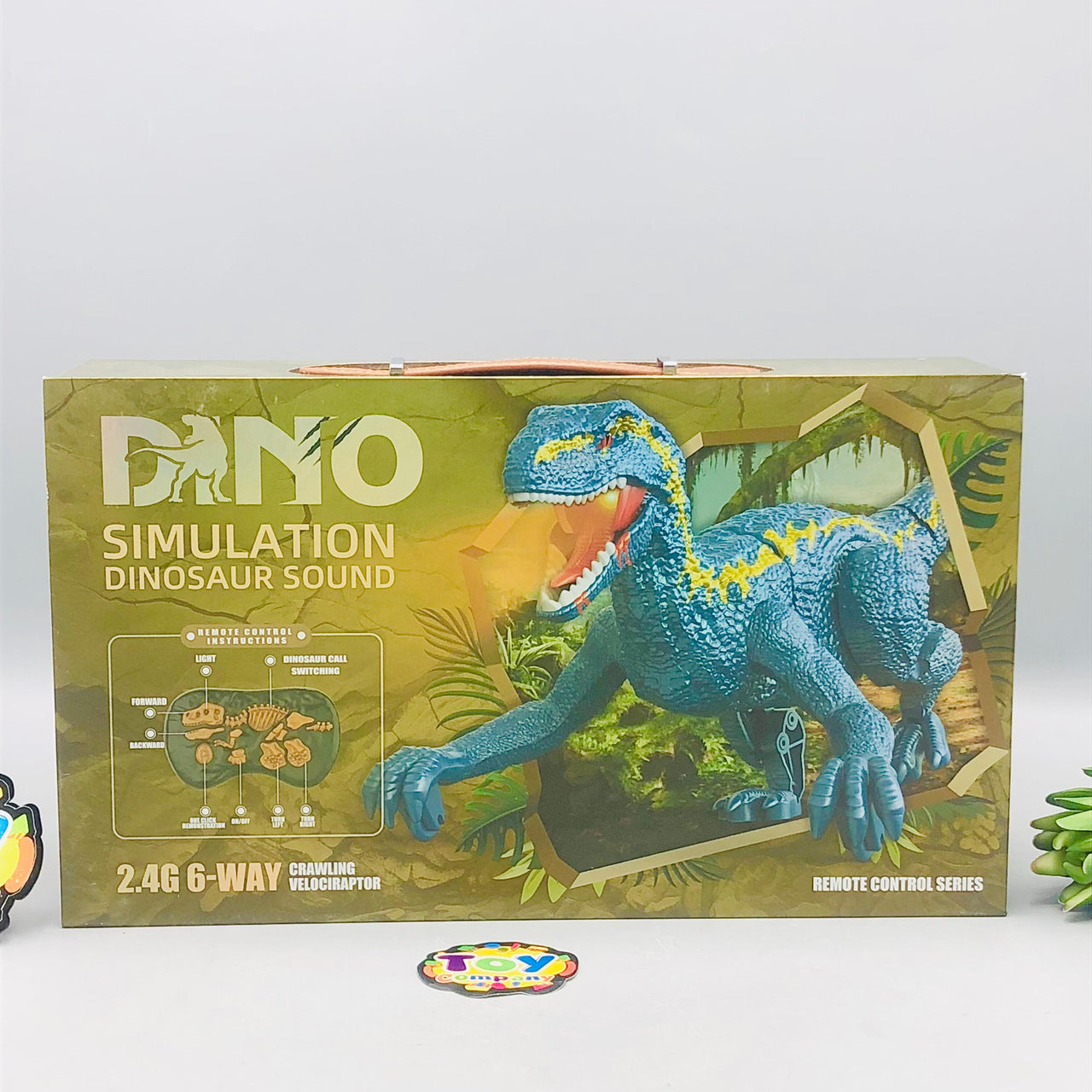 2.4G RC Crawling Dinosaur With Light & Sound