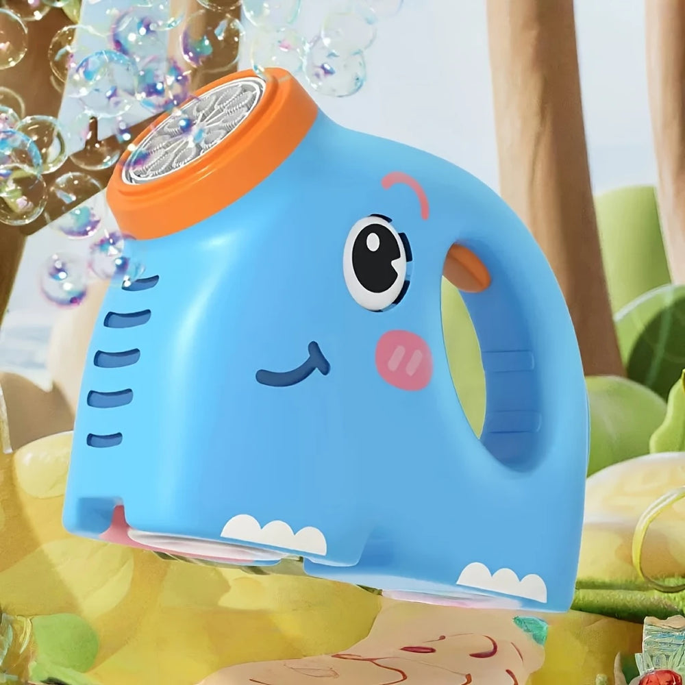 Electric Elephant Colorful Bubble Gun