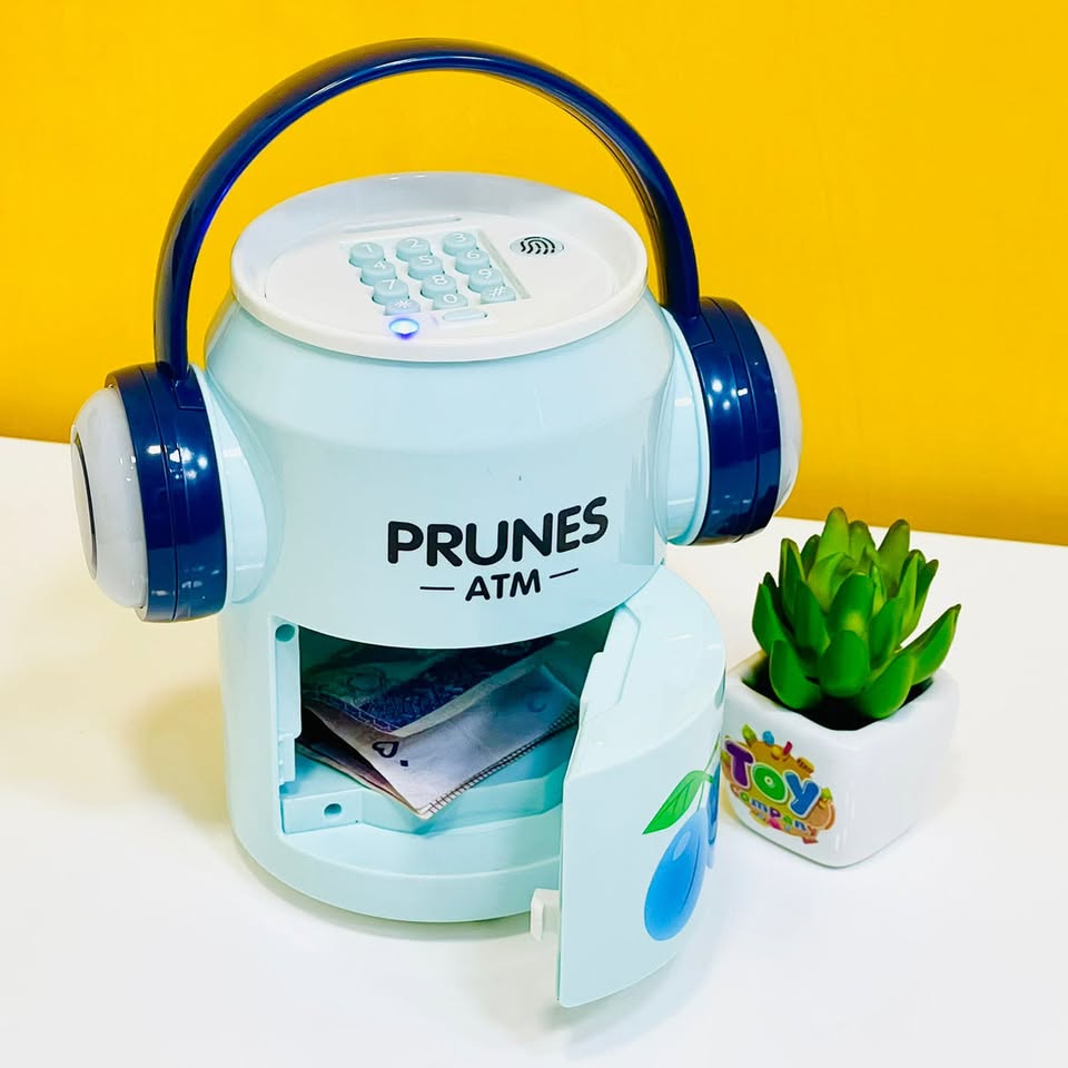 Premium Prunes Piggy Bank ATM Money Box