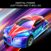 ABS Mini Inertial Drift Car With Light & Sound - 1Pc