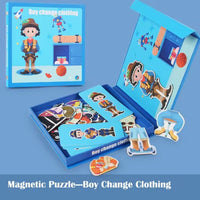 3D Magnetic Jigsaw Puzzle Blocks - Assortment