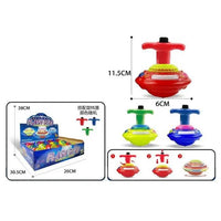 1Pc UFO Spinning Top With Light & Music