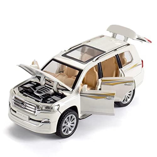 1:24 Diecast Land Cruiser LC200 Model Car