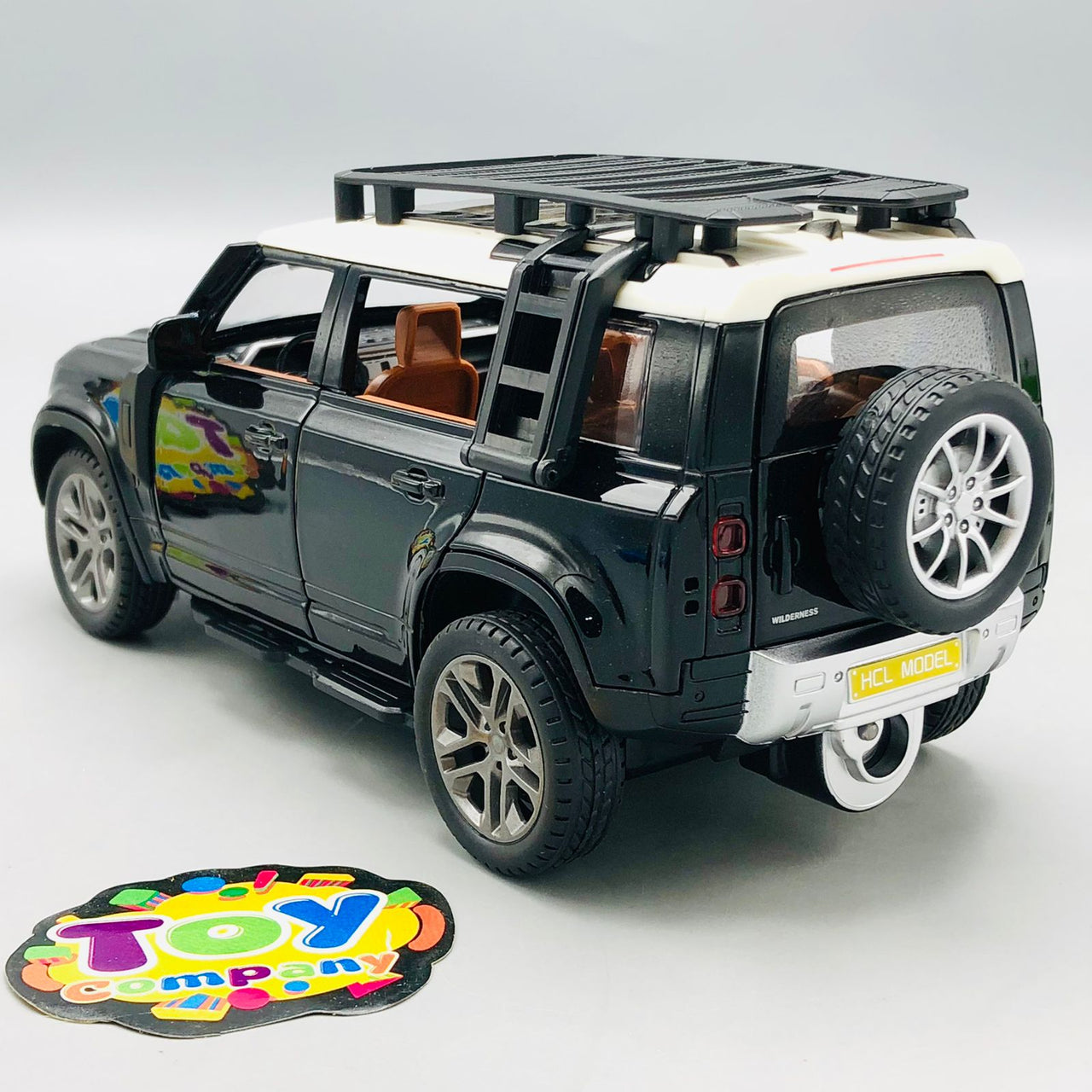 1:22 RC Diecast Land Rover Defender Model Car With Smoke