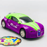 ABS Mini Inertial Drift Car With Light & Sound - 1Pc