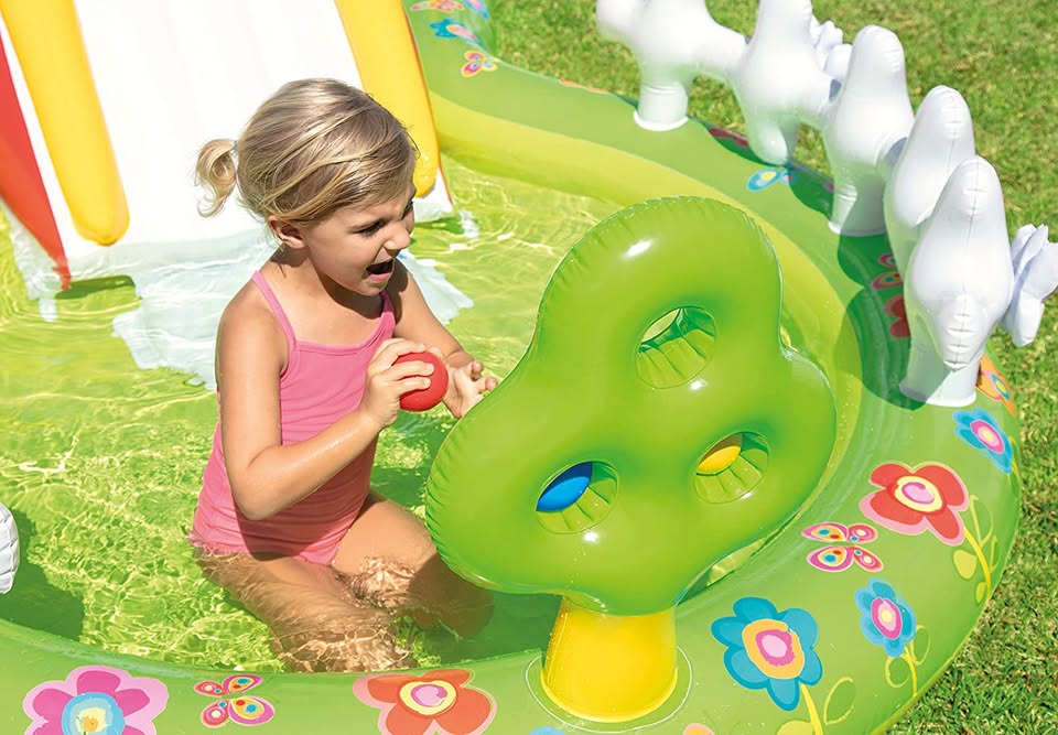INTEX My Garden Play Cnter Pool (9'6" x 5'11" x 3'5")